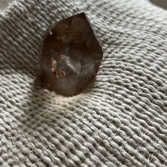 smoky quartz rutile w/ golden healer inclusions - Picture 8 of 16
